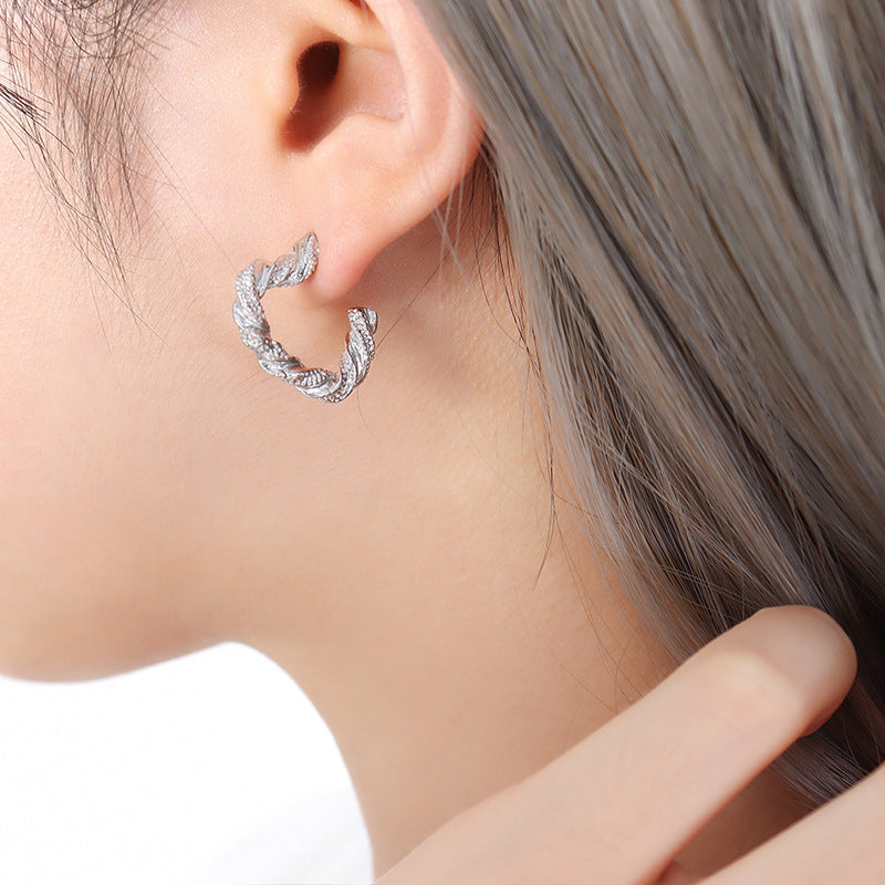 Geometric Twisted Polygon Earrings with a Personal Touch