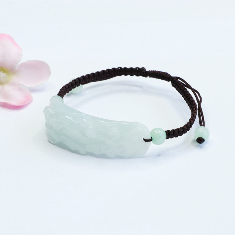 Fortune's Favor Sterling Silver Jade Bracelet