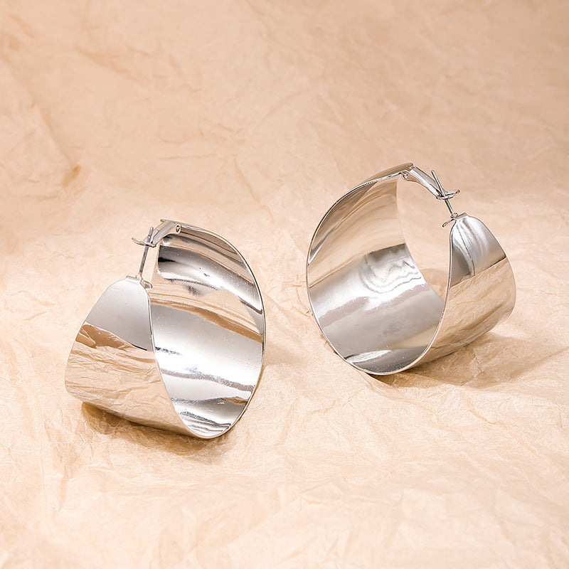 Exaggerated Sweet Geometric Earrings Set - Vienna Verve Collection