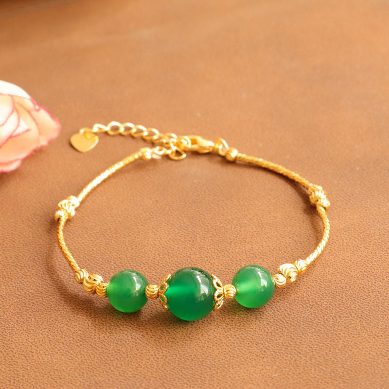 Golden Chalcedony Emperor Bracelet