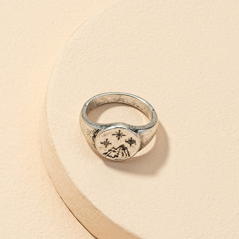 Mountain Star Vintage Ring - Vienna Verve Collection