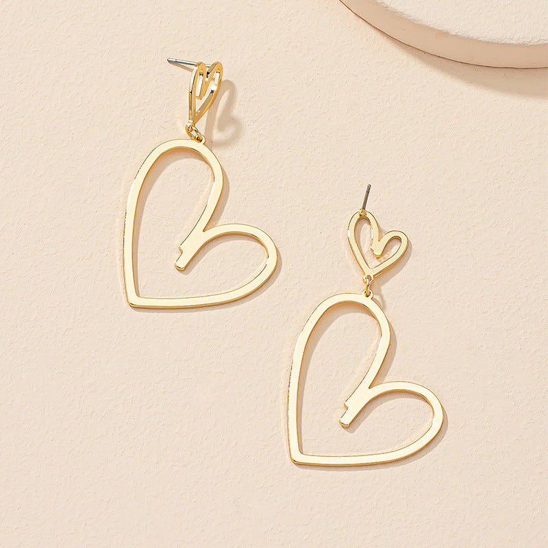 Love Line Asymmetry Earrings - Vienna Verve Collection