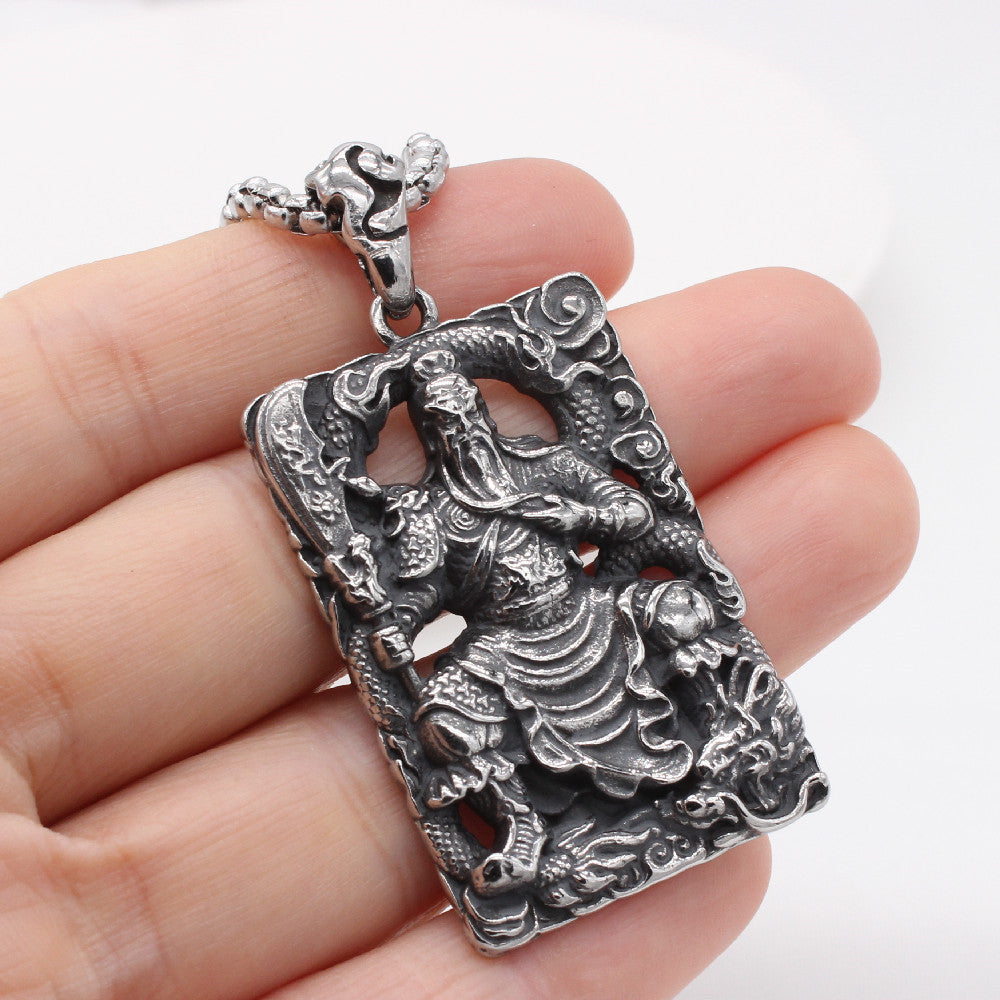 Wholesale Men's Titanium Steel Amulet Pendant by Guanyu, China