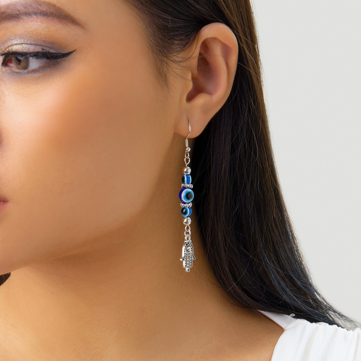 Earrings with Retro Ethnic Charm