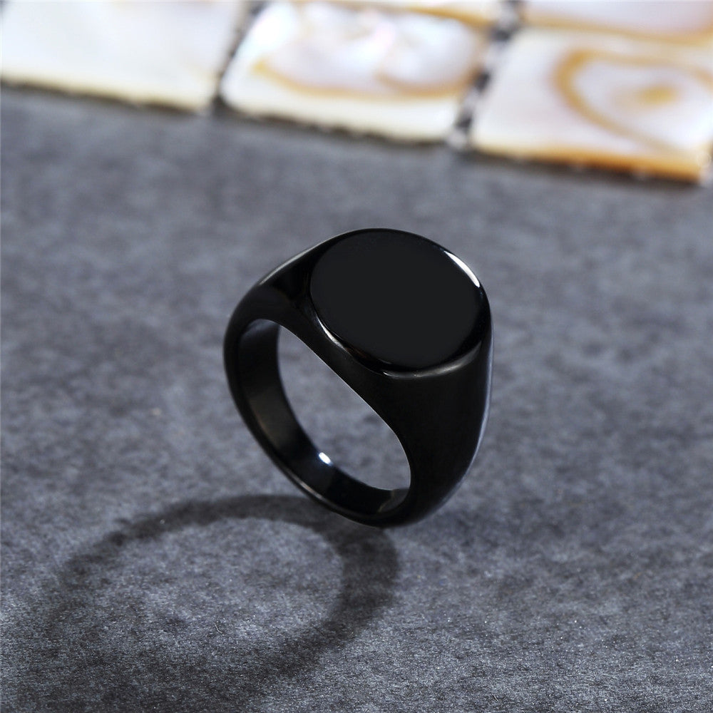 Everyday Genie Titanium Steel Women's Ring