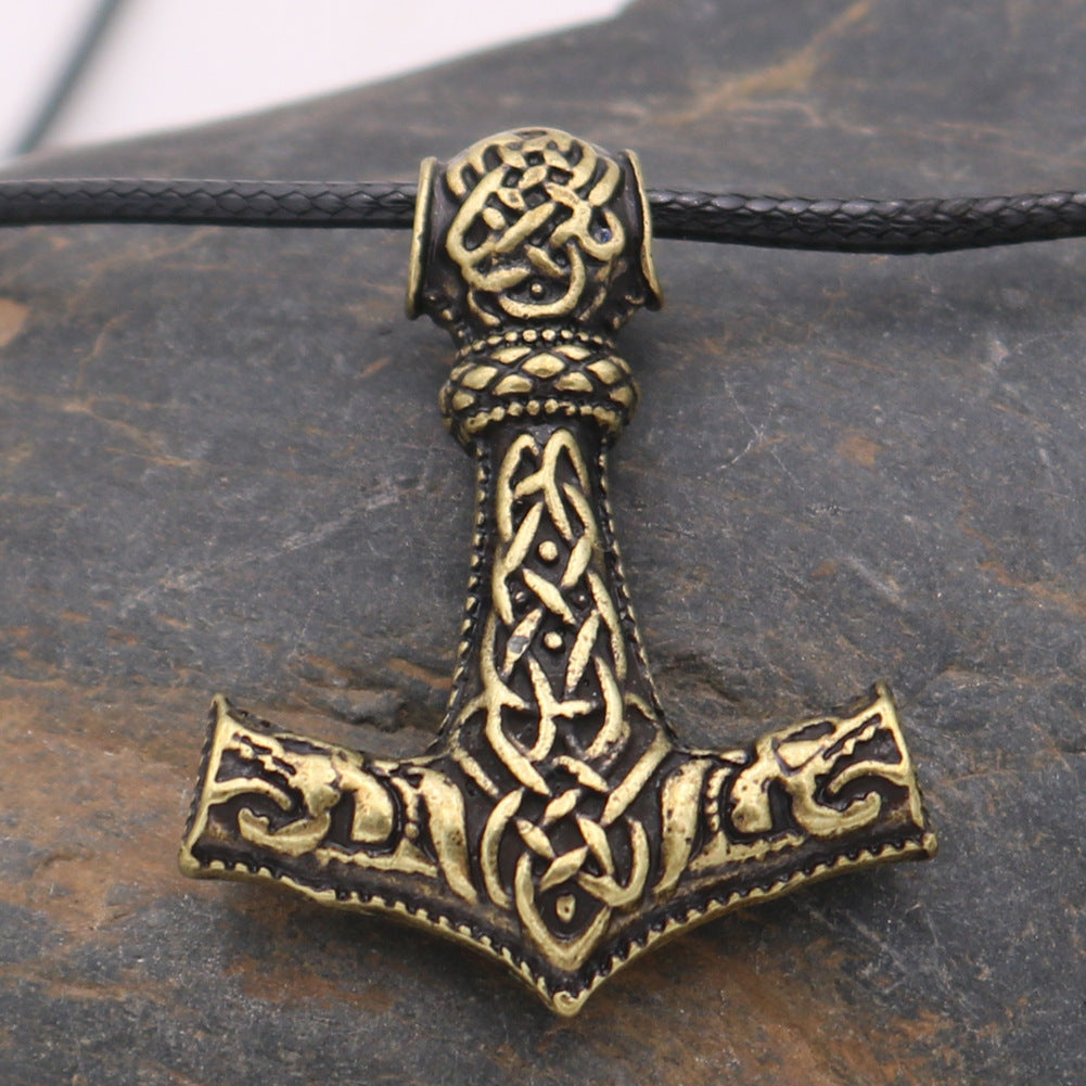 Viking Raytheon Hammer Necklace - Norse Legacy Series