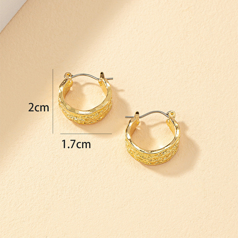 Chic Vienna Verve Alloy Earrings - Trendy Wholesale Jewelry