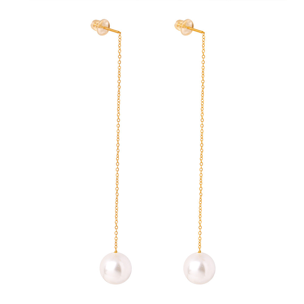 Pearl Drop Earrings: Chic and Elegant Cross-border Internet Sensation