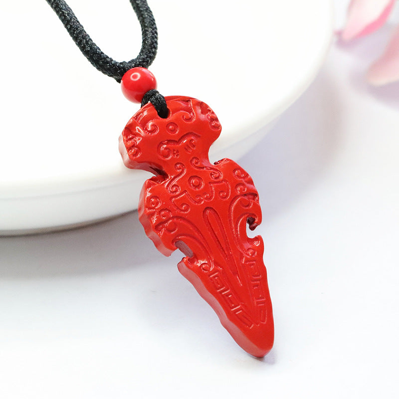 Red Sand Vermilion Sand Sword Pendant Diamond Pestle Pendant