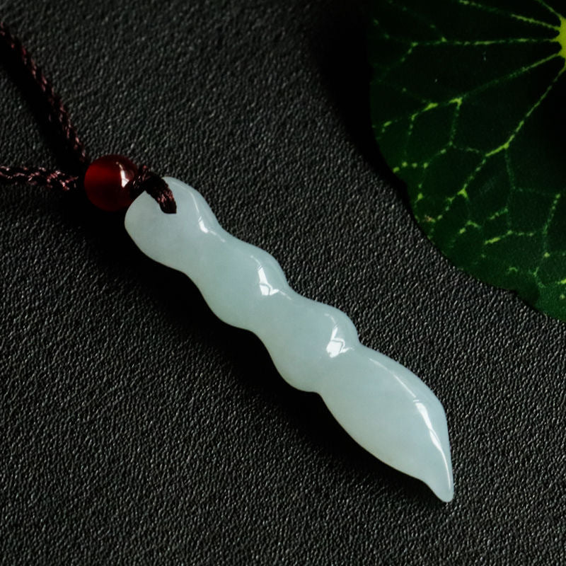 A-grade Jade Pendant Needle Jewelry from Myanmar