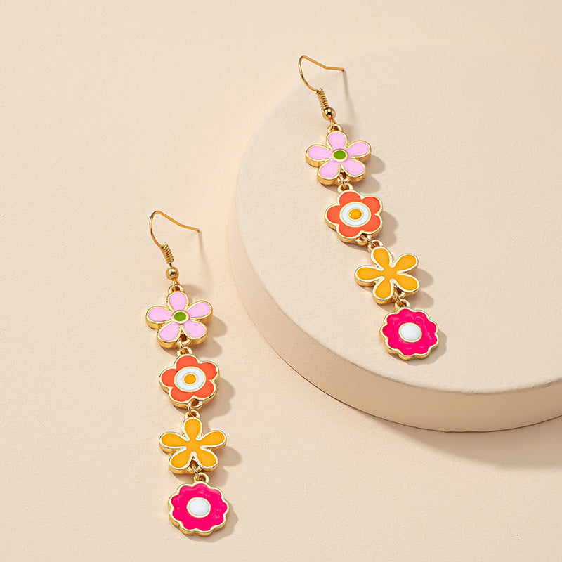 Enchanting Forest Blossom Earrings for Women, Autumn/Winter Collection