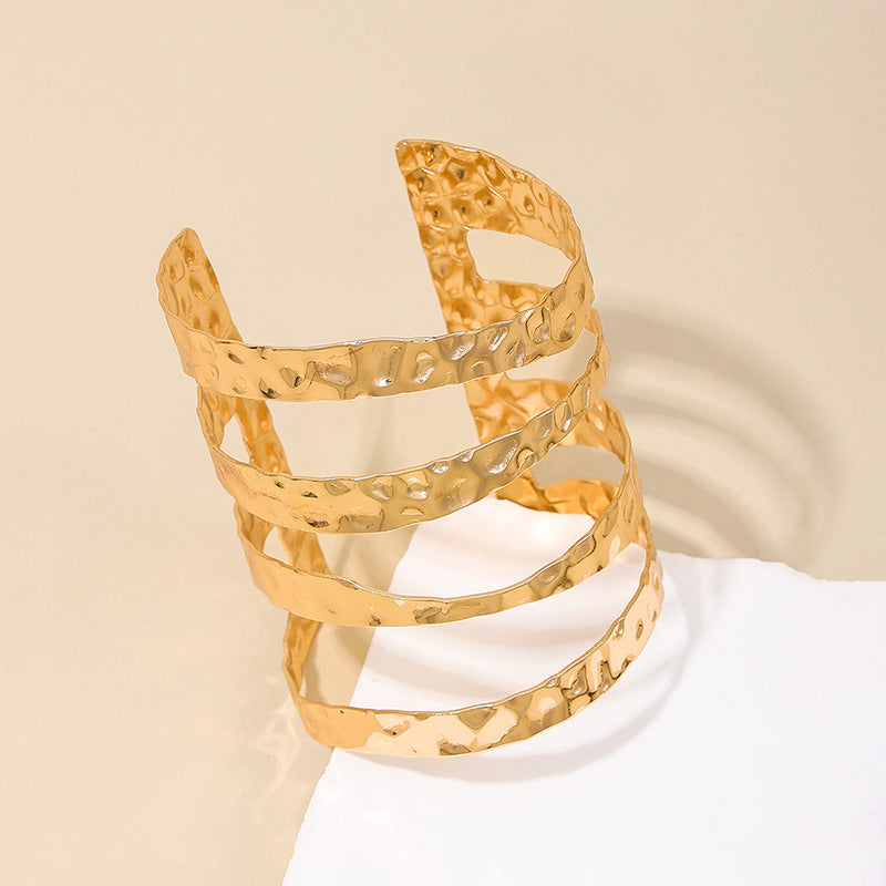 Bohemian Geometric Hollow Bracelet - Vienna Verve Collection