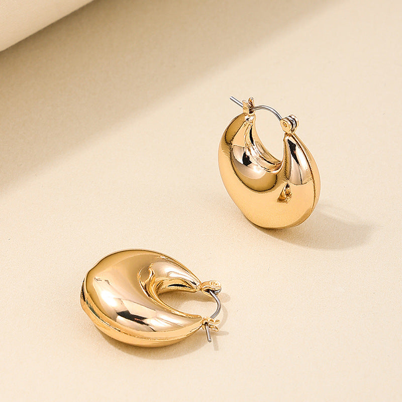 European Charm Hollow Round Ball Earrings - Vienna Verve Collection