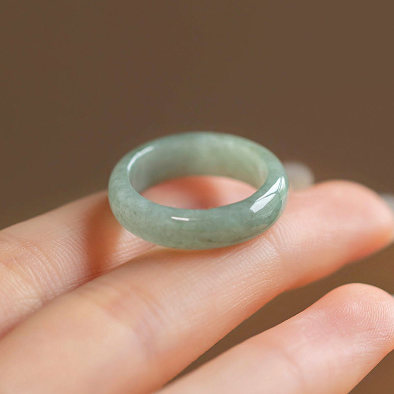 Grade A Authentic Jade Ring - Fortune's Charm Jade Jewelry