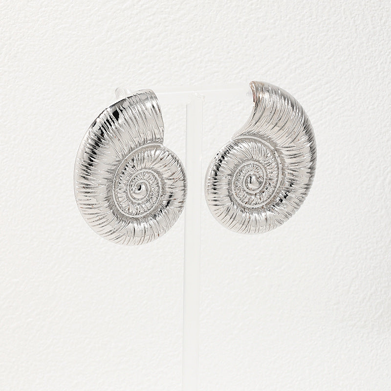 European & American Fusion Vienna Verve Metal Earrings