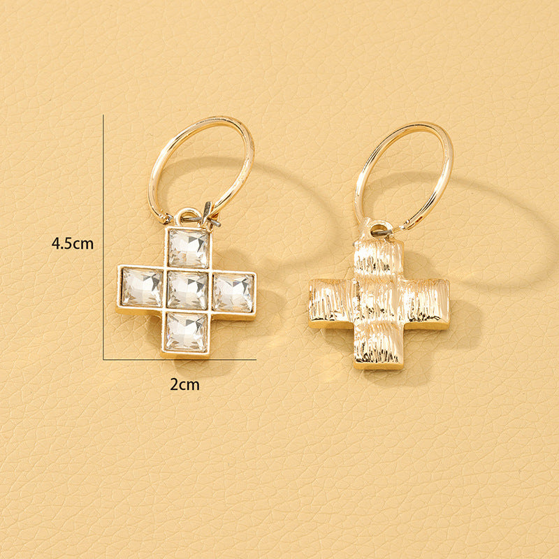 Cross Earrings - Vienna Verve Collection by Planderful