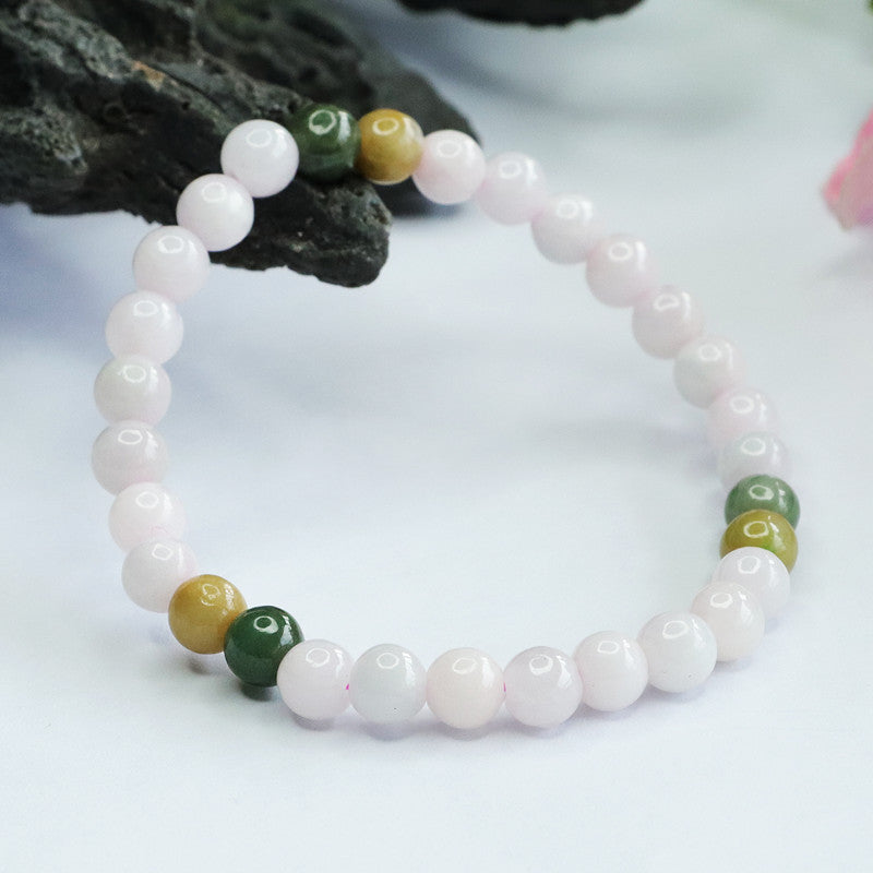 Myanmar Jade Sterling Silver Bracelet - Fortune's Favor Collection