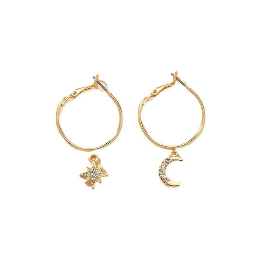 Luxe Lunar Earrings from Vienna Verve Collection