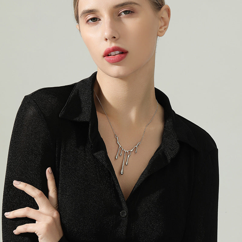 Droplet Daze Necklace - Vienna Verve Collection