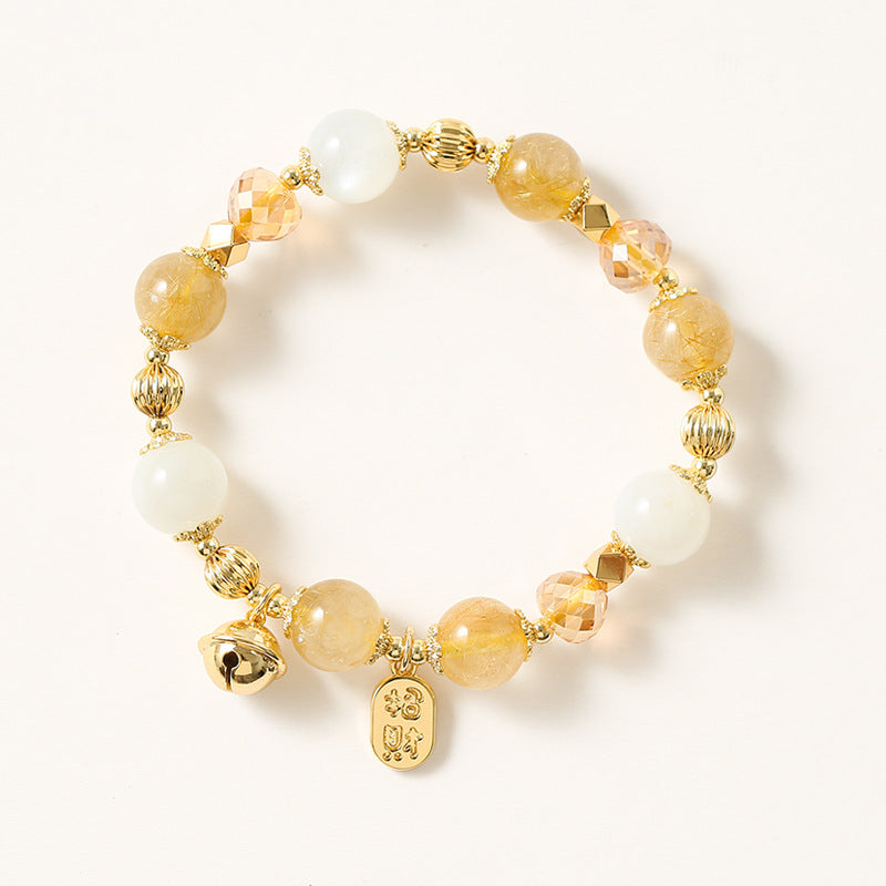 Moonlight Crystal Bracelet from Fortune's Favor Collection - Planderful