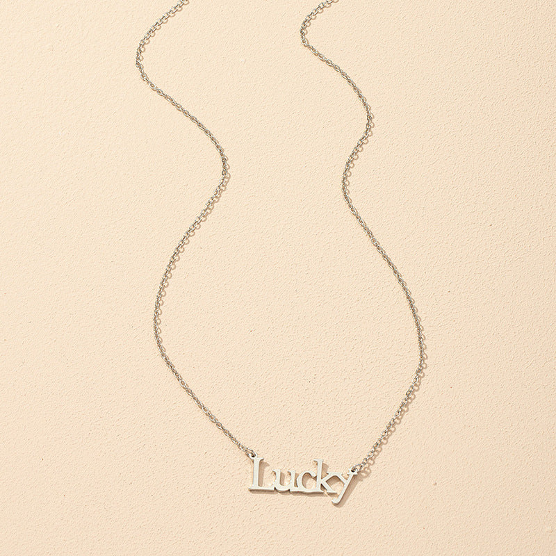 Lucky Cross-Border Fashion Necklace from Vienna Verve Collection