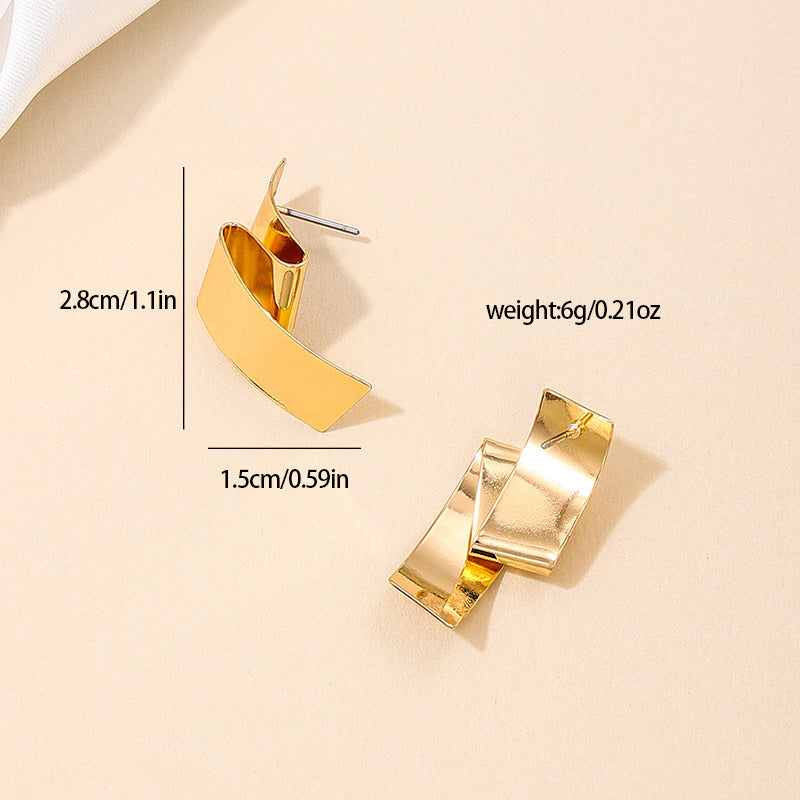 Irregular Hip-Hop Vienna Verve Earrings for Women