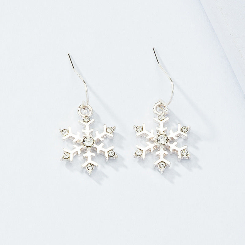 Snowflake Spark Earrings - Vienna Verve Collection