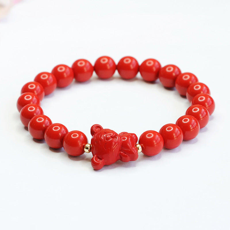 Cinnabar 12 Zodiac Bracelet