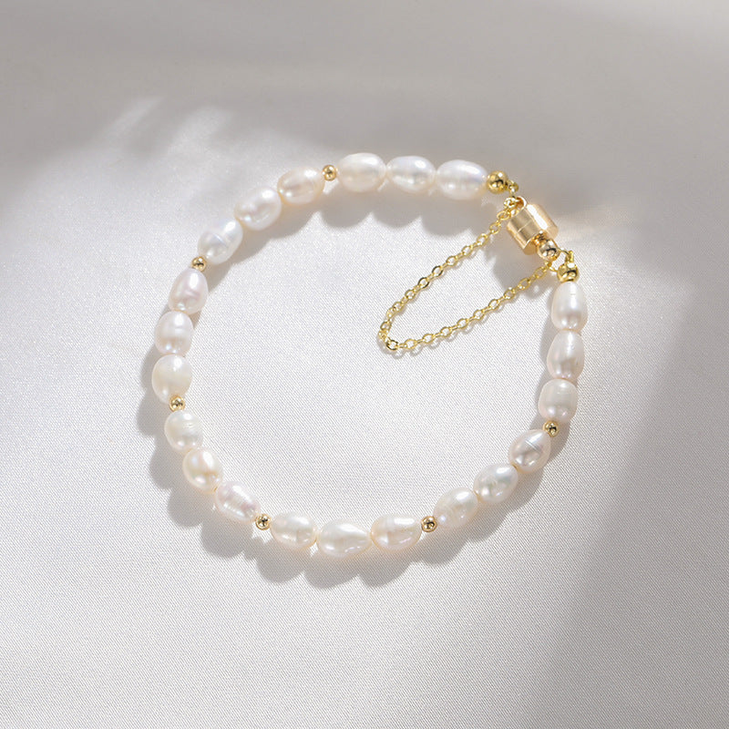 Elegant Freshwater Pearl Bracelet from Fortune's Favor Collection