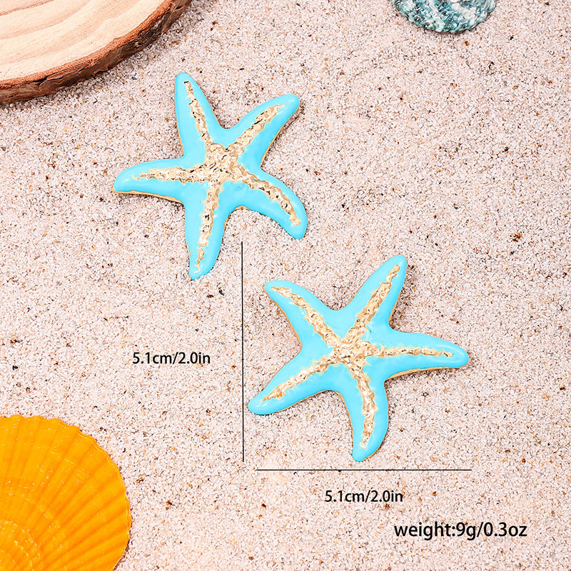 Starfish Summer Star Earrings - Vienna Verve Collection