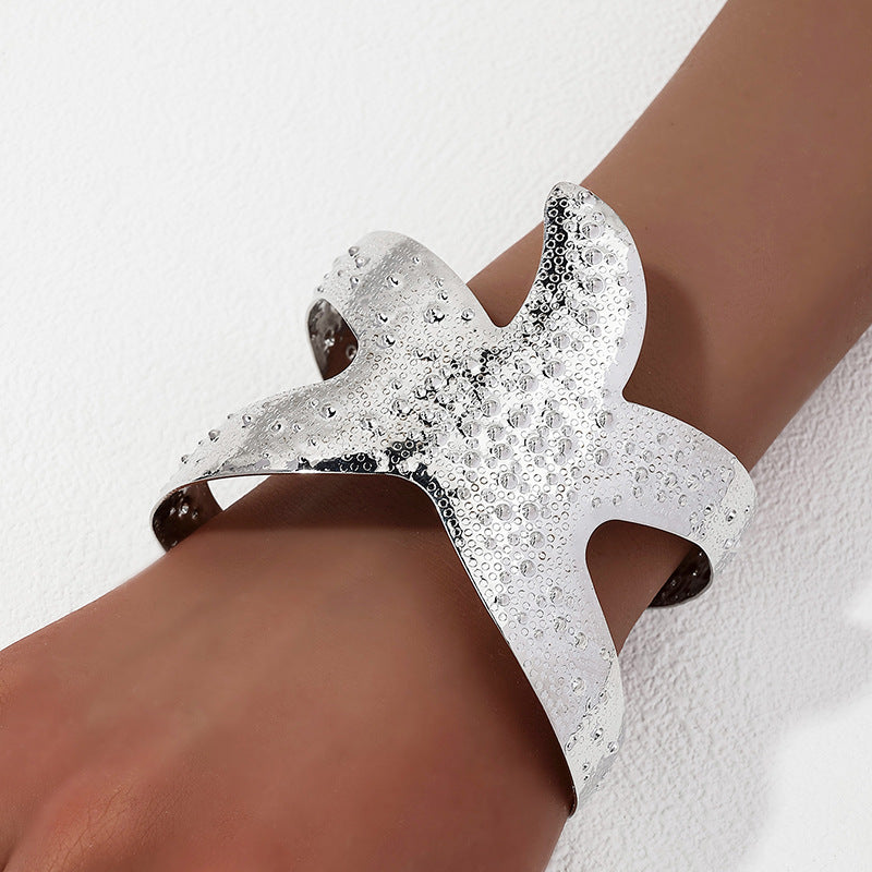 French Vintage Iron Starfish Bracelet - Vienna Verve Collection