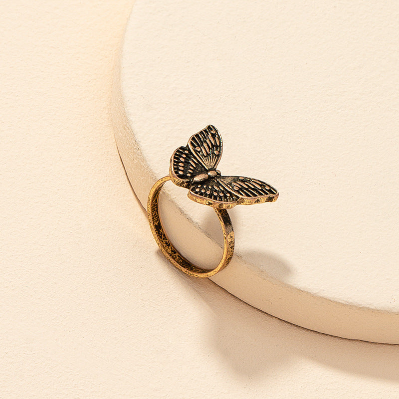 Butterfly Retro Ring - Vienna Verve Collection