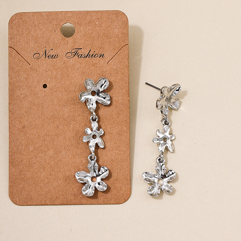 Floral Charm Tassel Earrings - Vienna Verve Collection by Planderful