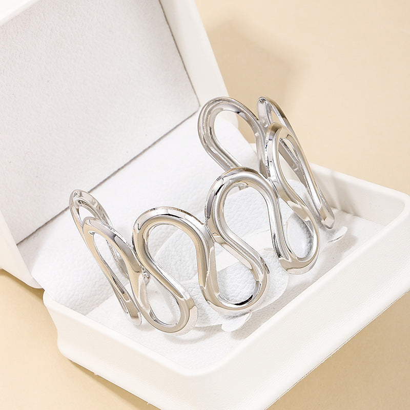 Elegant Vienna Verve Metal Bracelets for Women by Planderful