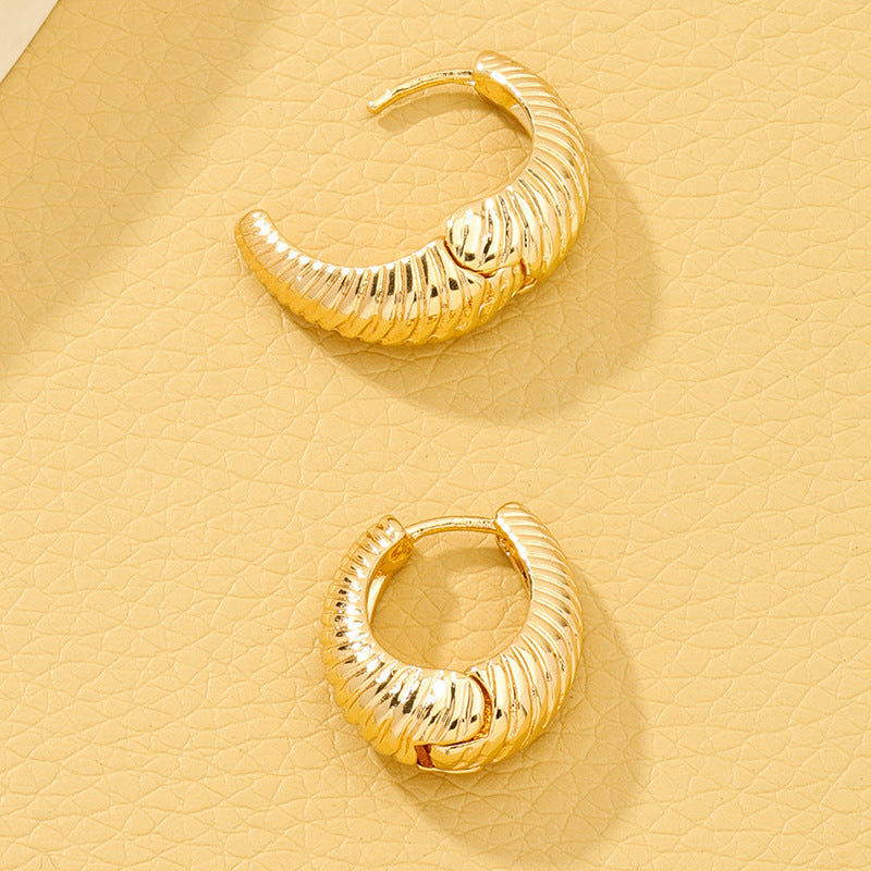 Chic Metal Earrings from the Vienna Verve Collection