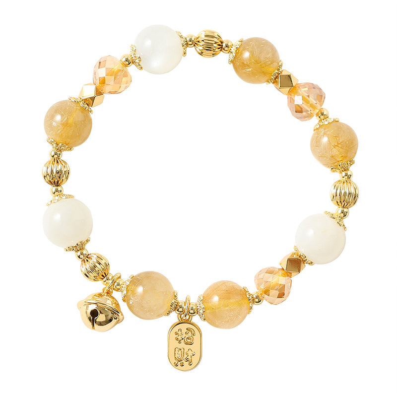 Moonlight Crystal Bracelet from Fortune's Favor Collection - Planderful