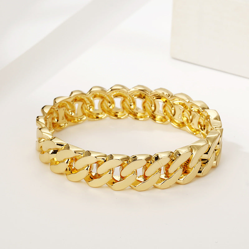 Hollow Twist Chain Bracelet - Vienna Verve Collection