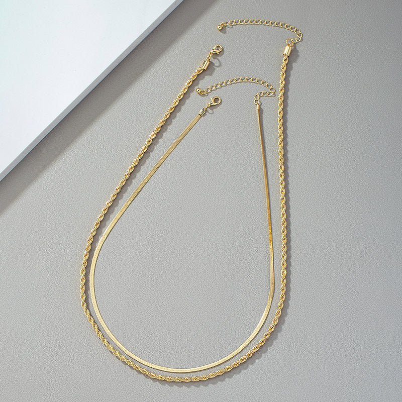 Cold Style High-Quality Clavicle Chain - Vienna Verve Collection