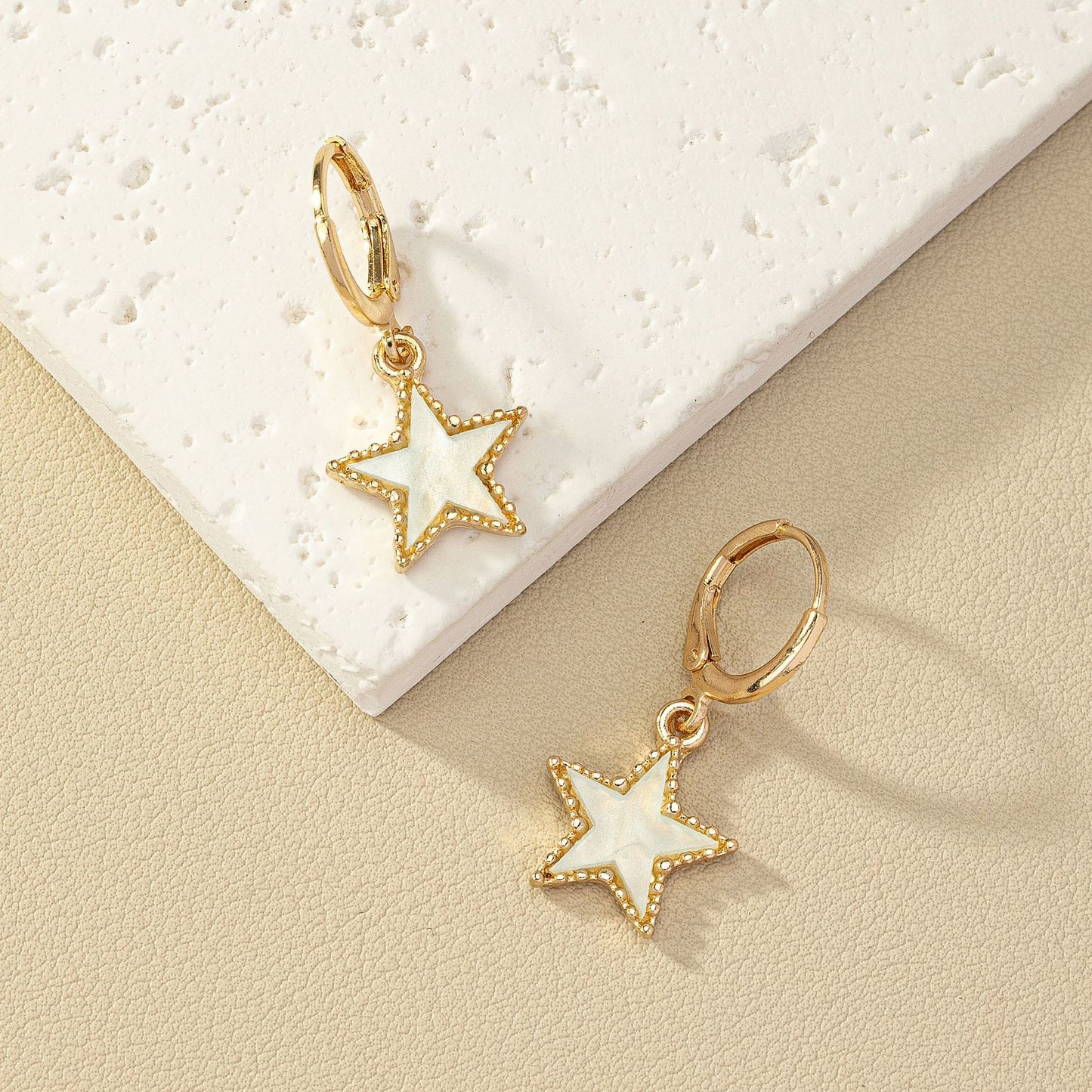 Chic Starry Alloy Earrings Set from Vienna Verve Collection