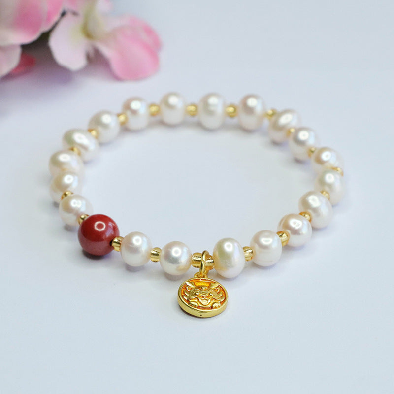 Emperor's Sand Freshwater Pearl Bracelet