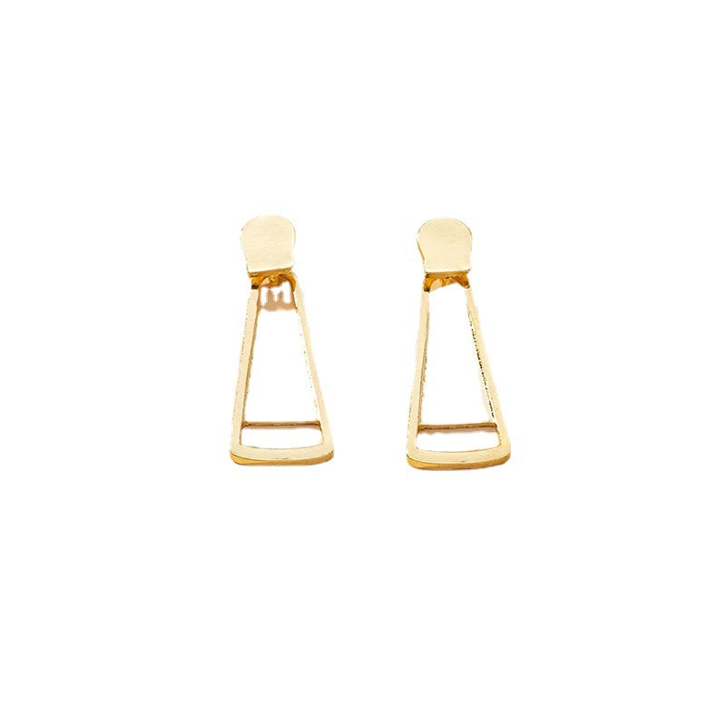 Metal Pull Buckle Earrings - Vienna Verve Collection