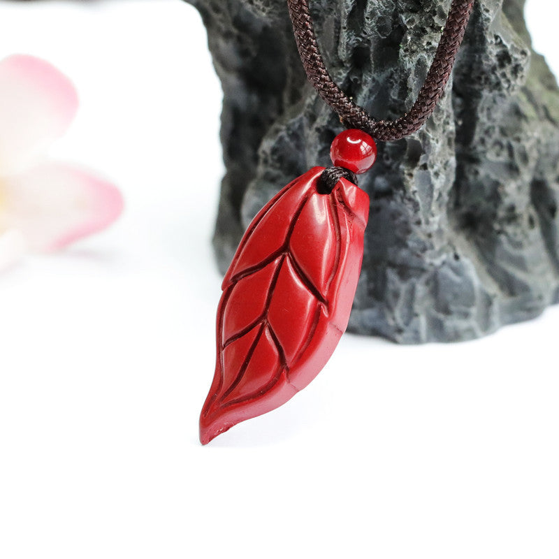 Scarlet Sand Pendant, Lavender Gold Sand Leaf Pendant, Vintage Jewelry