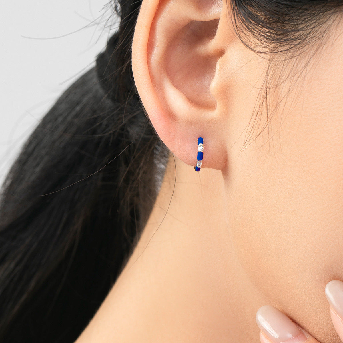 Everyday Genie Sterling Silver Zircon Earrings