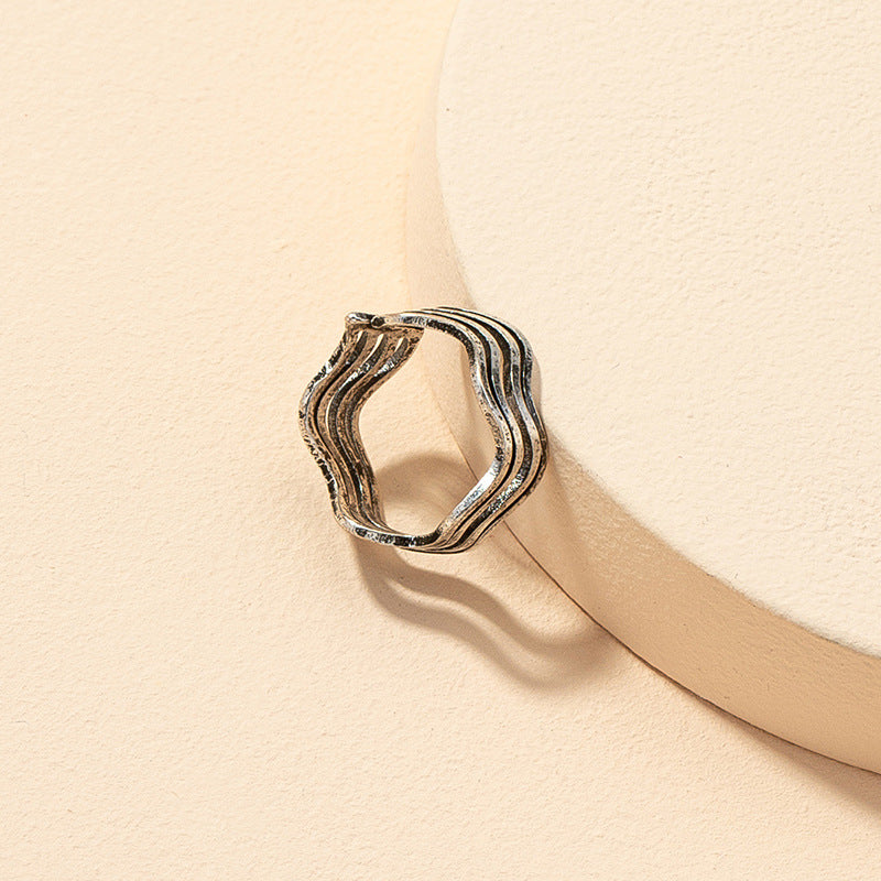 Wave Rider's Dream Metal Ring - Vienna Verve Collection