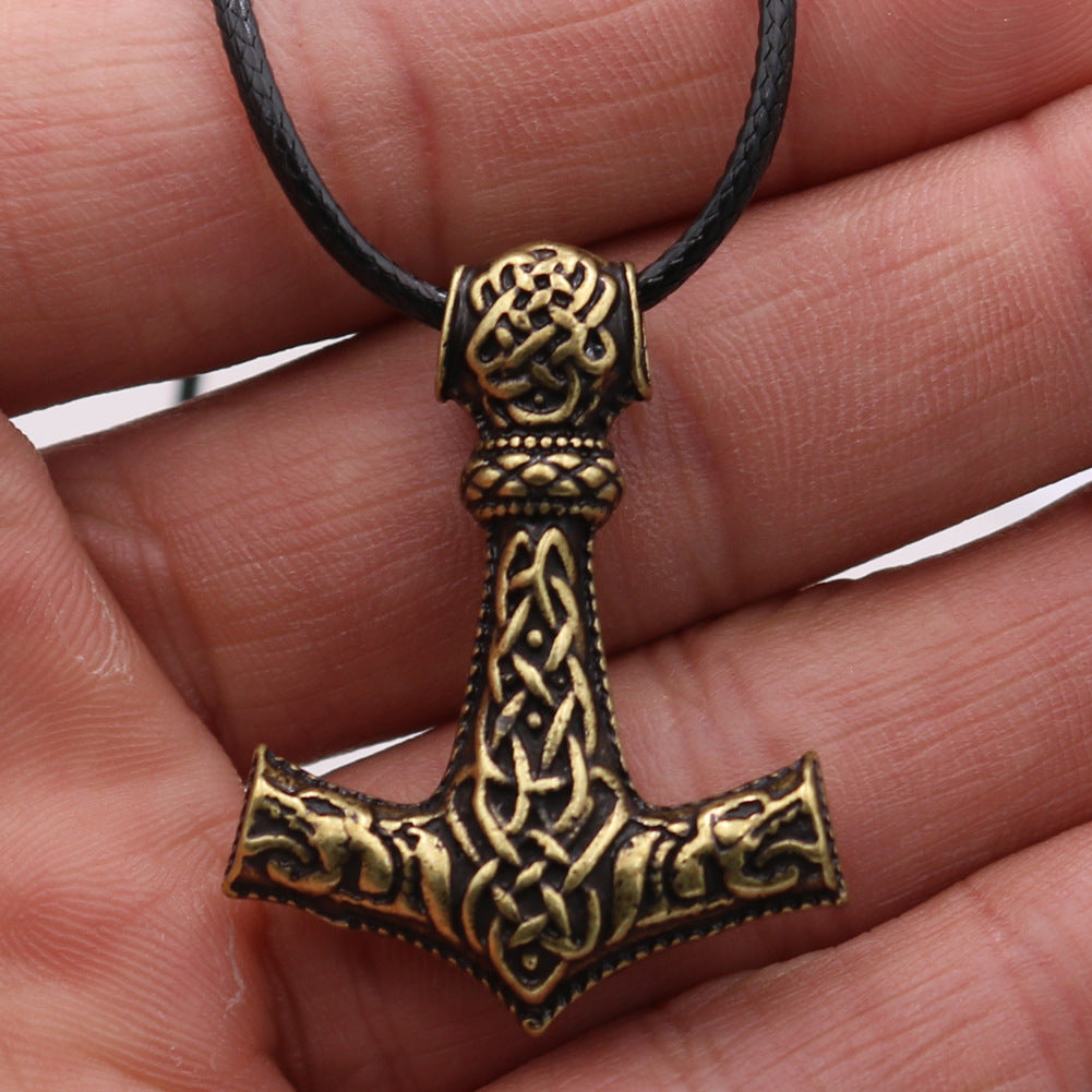 Viking Raytheon Hammer Necklace - Norse Legacy Series