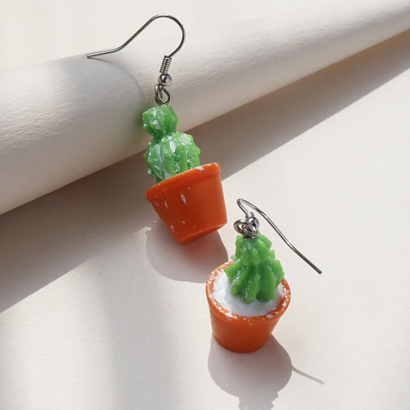 Cactus Charm Earrings from the Vienna Verve Collection