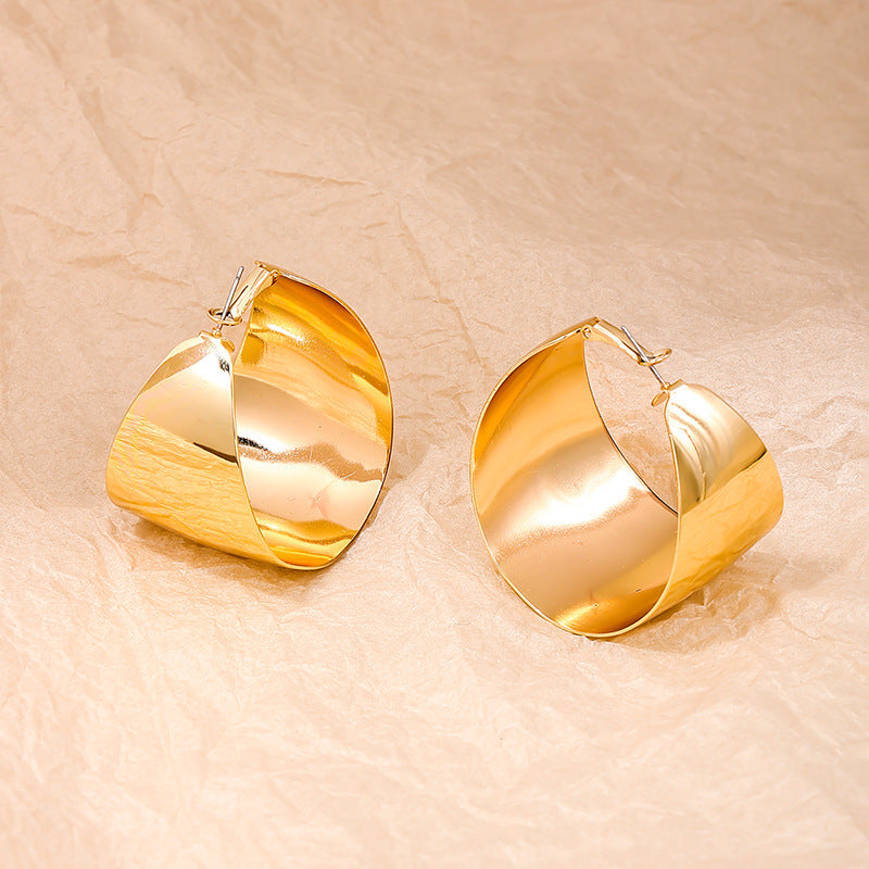 Exaggerated Sweet Geometric Earrings Set - Vienna Verve Collection