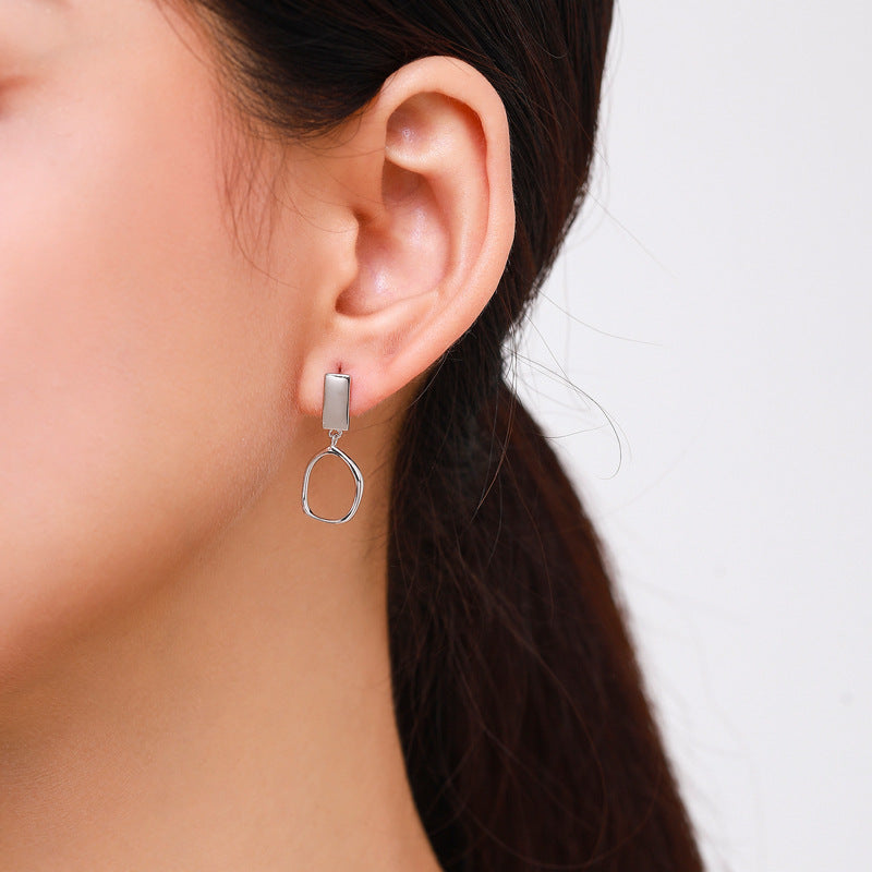 Everyday Genie Sterling Silver Temperament Earrings