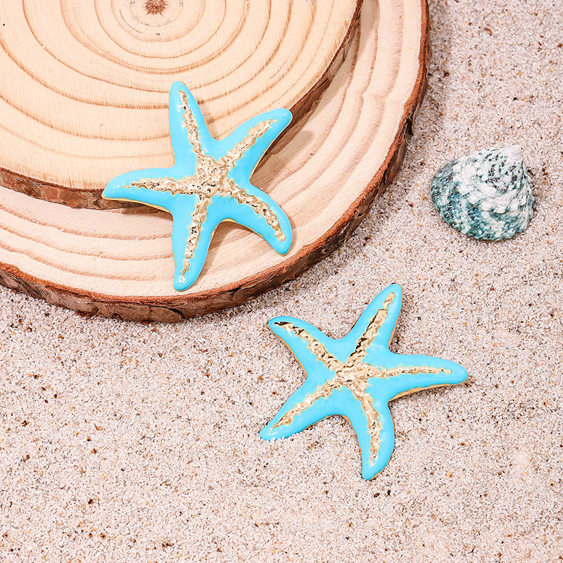 Starfish Summer Star Earrings - Vienna Verve Collection