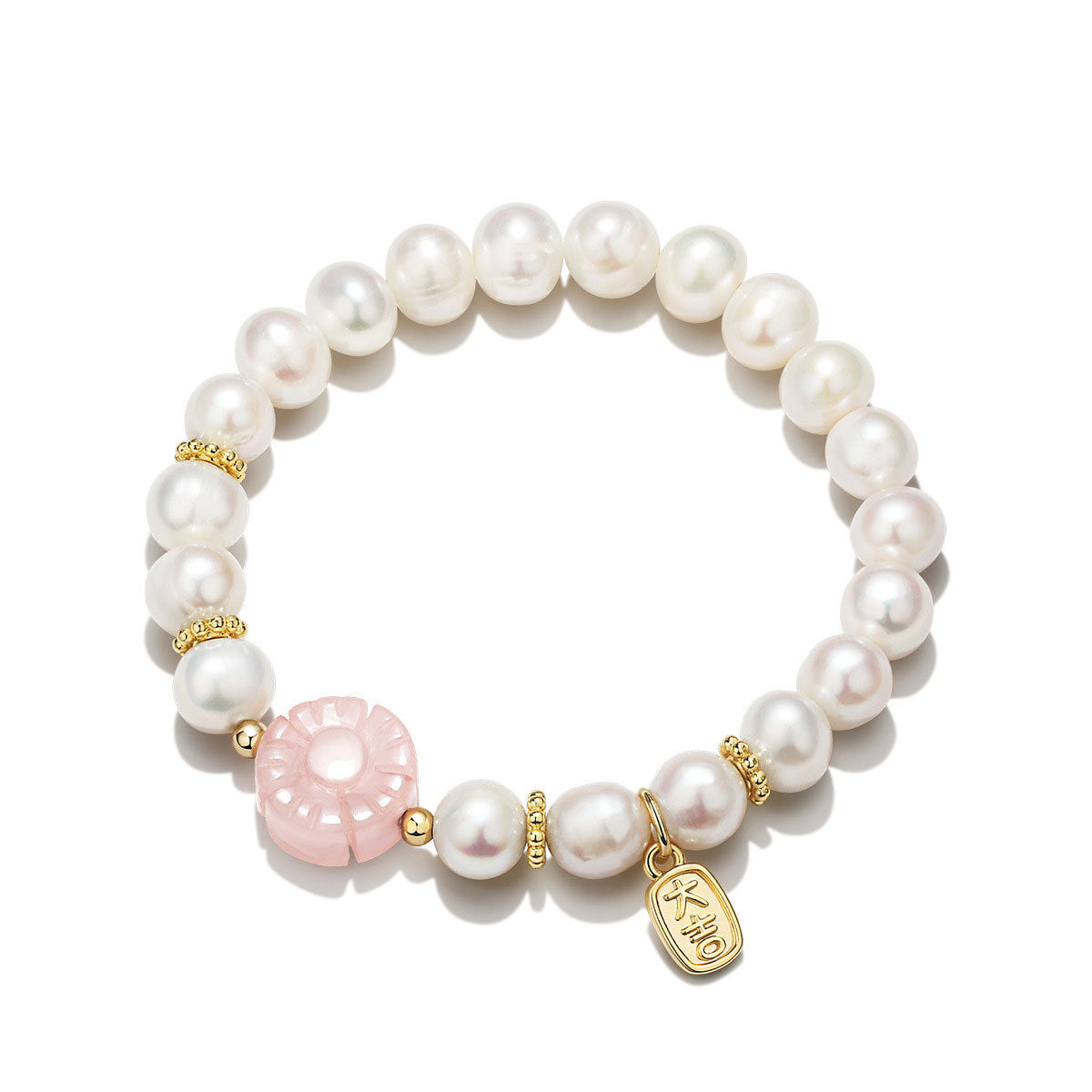 Blessed Pearl Sterling Silver Bracelet - Fortune's Favor